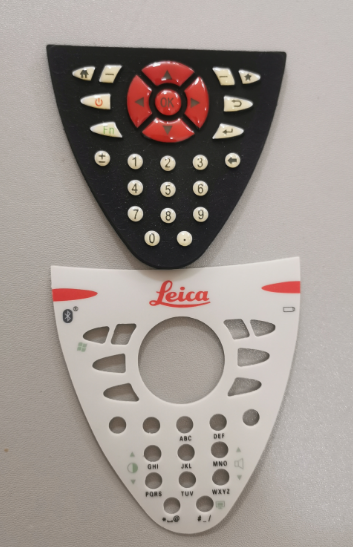 Leica-compatible GNSS Controller Touch Panel with Button
