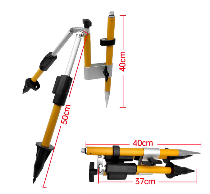 MPWB40 40cm Mini Pole with Bipods (Pole 40cm; Bipods 37~50cm)