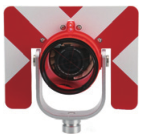 AK10-2 Topcon-compatible Prism with Holder and Target (White and Red)