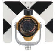 AK10 Topcon-compatible Prism with Holder and Target (Black and White)
