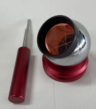 BP2 Total Station Ball Prism with Magnetic Base (+17.5mm offset; 25.4mm prism diameter; Base diameter 40mm)