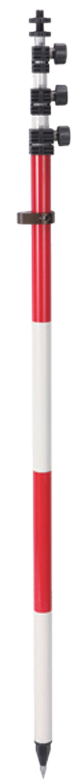 FPP4.6 Fiberglass Prism Pole 4.6m (Dual Scale M/FT;5/8'' thread)