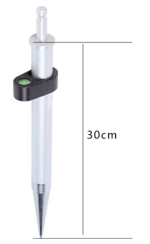 MPP30 30cm Mini Prism Pole (Thread option: Leica/Non-Leica/5/8'')