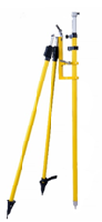 PBH2 2.15m Heavy duty Prism Pole with Bipod(1.4m~2.15m; for non-Leica-compatible prisms)