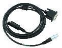 734698A Y Data Cable Connects Leica Total Station to PC and SAE Data Cable (0B 5-pin Male+SAE 2-Pin+DB9 RS232 9-pin Female)