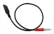 A00302(14-008016-03) Topcon-compatible GNSS and SAE Power Cable (Small 5 Pin Male+SAE 2-pin)