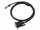 DOC210COM Topcon-compatible Total Station COM Data Cable (6 Pin Female+ DB9 RS232 Female)