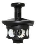 TB360 Trimble-compatible 360° Prism (+2mm offset; seven 25.4mm prisms; 5/8-11 thread)
